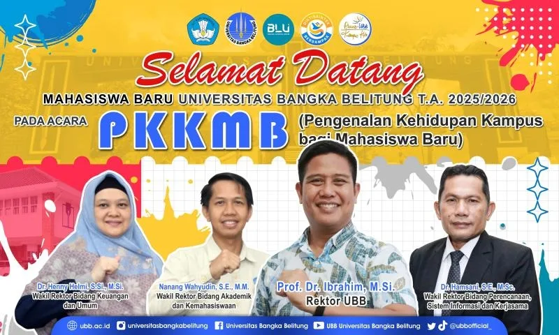 Menjelang PKKMB UBB 2025 Langkah Awal Menuju Mahasiswa Unggul Berdampak